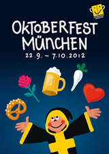 Oktoberfest München Plakat